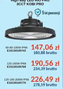 AT High Bay LED RIO PRO 3CCT KOBI PRO oferta