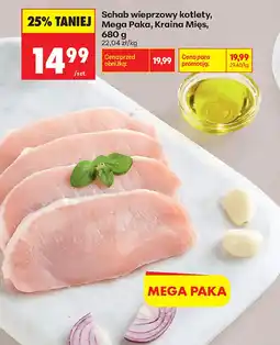 Biedronka Schab wieprzowy kotlety Mega Paka, Kraina Mięs oferta