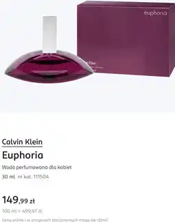 Rossmann Calvin Klein Euphoria Woda perfumowana dla kobiet oferta