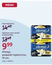 Rossmann Always, podpaski higieniczne, 10 szt oferta