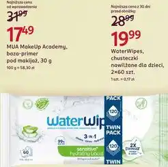 Rossmann WaterWipes, chusteczki nawilżane dla dzieci, 2x60 szt oferta