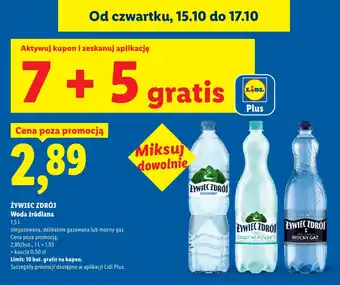 Woda źródłana Żywiec Zdrój