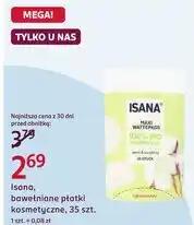 Rossmann Isana bawełniane płatki kosmetyczne, 35 szt oferta