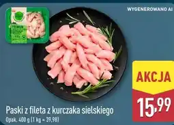 ALDI Paski z fileta z kurczaka sielskiego oferta