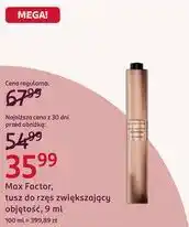 Rossmann Max Factor, tusz do rzęs zwiększający objętość oferta