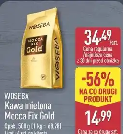 ALDI Kawa mielona Mocca Fix Gold Woseba oferta