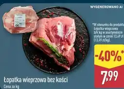 ALDI Łopatka wieprzowa bez kości oferta