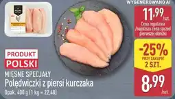 ALDI Mięsne Specjały Polędwiczki z piersi kurczaka oferta