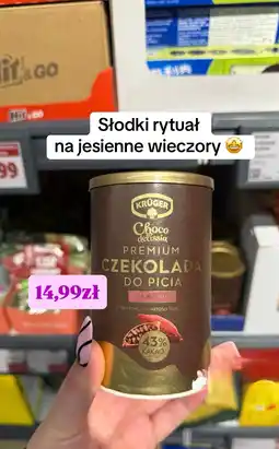 Lidl Krüger Choco Delissia Premium Czekolada do picia Classic oferta