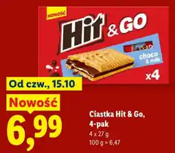Lidl Ciastka Hit & Go oferta