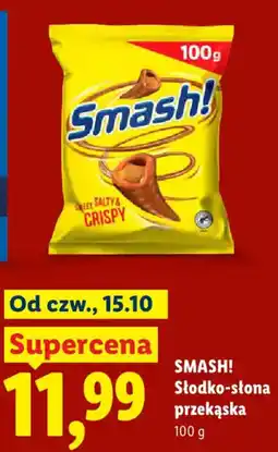 Lidl SMASH! Słodko-słona przekąska oferta