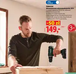 Lidl Akumulatorowa wiertarkowkrętarka PARKSIDE oferta