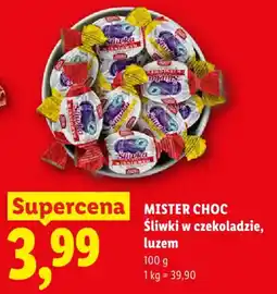 Lidl MISTER CHOC Śliwki w czekoladzie, luzem oferta