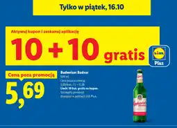 Lidl Budweiser Budvar oferta