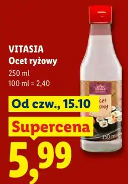 Lidl Ocet ryżowy Vitasia oferta