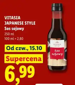 Lidl VITASIA Sos sojowy Japanese Style oferta