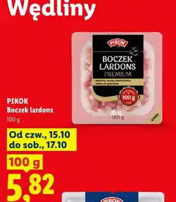 Lidl Boczek lardons oferta