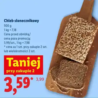 Lidl Chleb słonecznikowy oferta