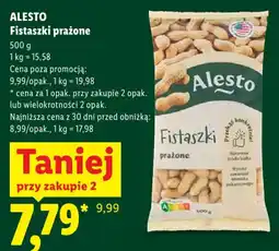 Lidl Fistaszki prażone Alesto oferta