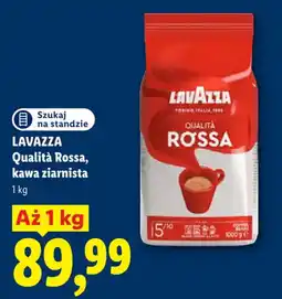 Lidl LAVAZZA Qualità Rossa, kawa ziarnista oferta