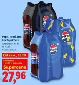 Lidl Pepsi, Pepsi Zero lub Pepsi Twist oferta