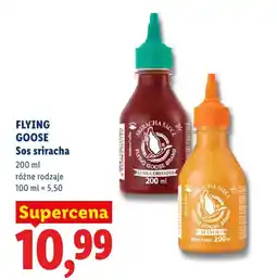 Lidl Sos sriracha Flying Goose oferta