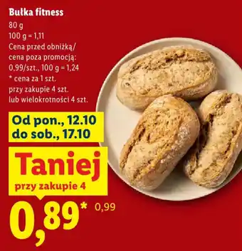 Lidl Bułka fitness oferta