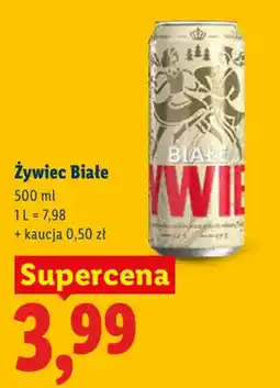 Lidl Żywiec Białe oferta