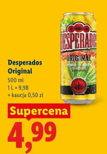 Lidl Desperados Original oferta