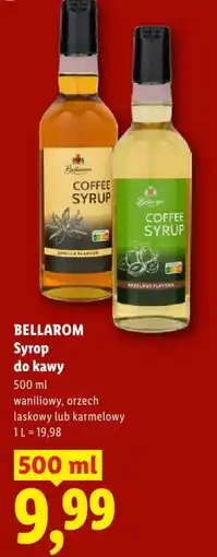 Lidl Syrop do kawy oferta