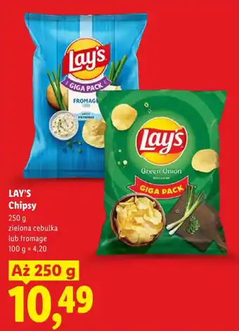 Lidl LAY'S Chipsy oferta