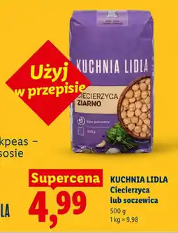 Lidl Kuchnia Lidl Ciecierzyca ziarno oferta