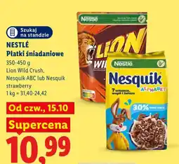 Lidl Płatki śniadaniowe Nestlé oferta