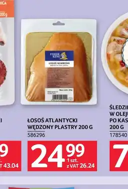 Selgros Łosoś wędzony Fisher King oferta