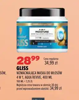 Drogerie Natura Maska do włosów Gliss oferta
