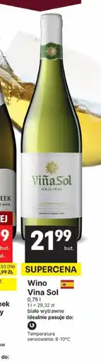 Delikatesy Centrum Wino wytrawne Vina Sol oferta