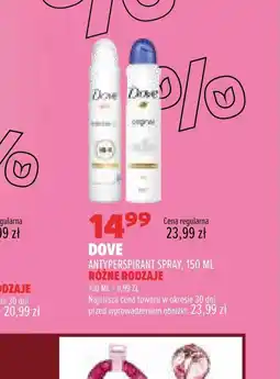 Drogerie Natura Antyperspirant Dove oferta
