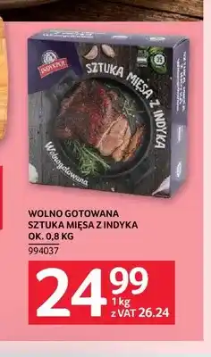 Selgros Wolno gotowana sztuka mięsa z indyka Indykpol oferta