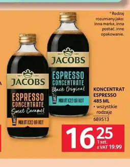 Selgros Kawa rozpuszczalna Koncentrat espresso Jacobs Black Original oferta