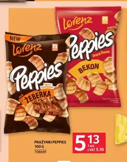 Selgros Prażynki Peppies smak żeberka Lorenz oferta