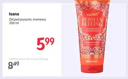 Rossmann Żel pod prysznic kremowy Isana oferta