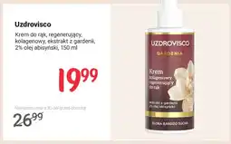 Rossmann Krem do rąk regenerujący kolagenowy ekstrakt z gardenii 2% olej abisyński Uzdrovisco oferta