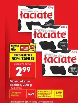Biedronka Masło Łaciate oferta
