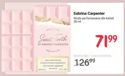 Rossmann Woda perfumowana dla kobiet Sweet Tooth Sabrina Carpenter oferta
