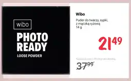 Rossmann Puder do twarzy sypki z mączką ryżową Wibo oferta