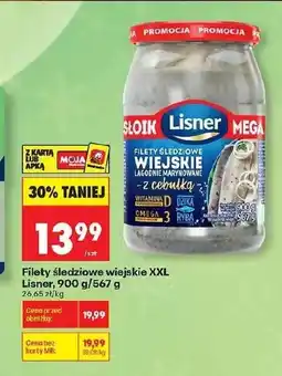Biedronka Filety śledziowe Lisner oferta
