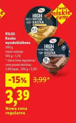 Lidl Kaszka wysokobiałkowa Pilos oferta