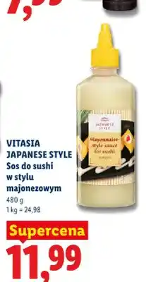Lidl Sos do sushi w stylu majonezowym Vitasia Japanese Style Classic oferta