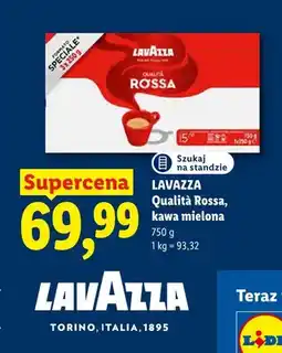 Lidl Kawa mielona Lavazza Qualità Rossa 3-pak oferta