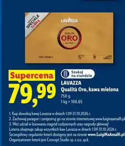 Lidl Kawa mielona Lavazza Qualità Oro 3-pak oferta